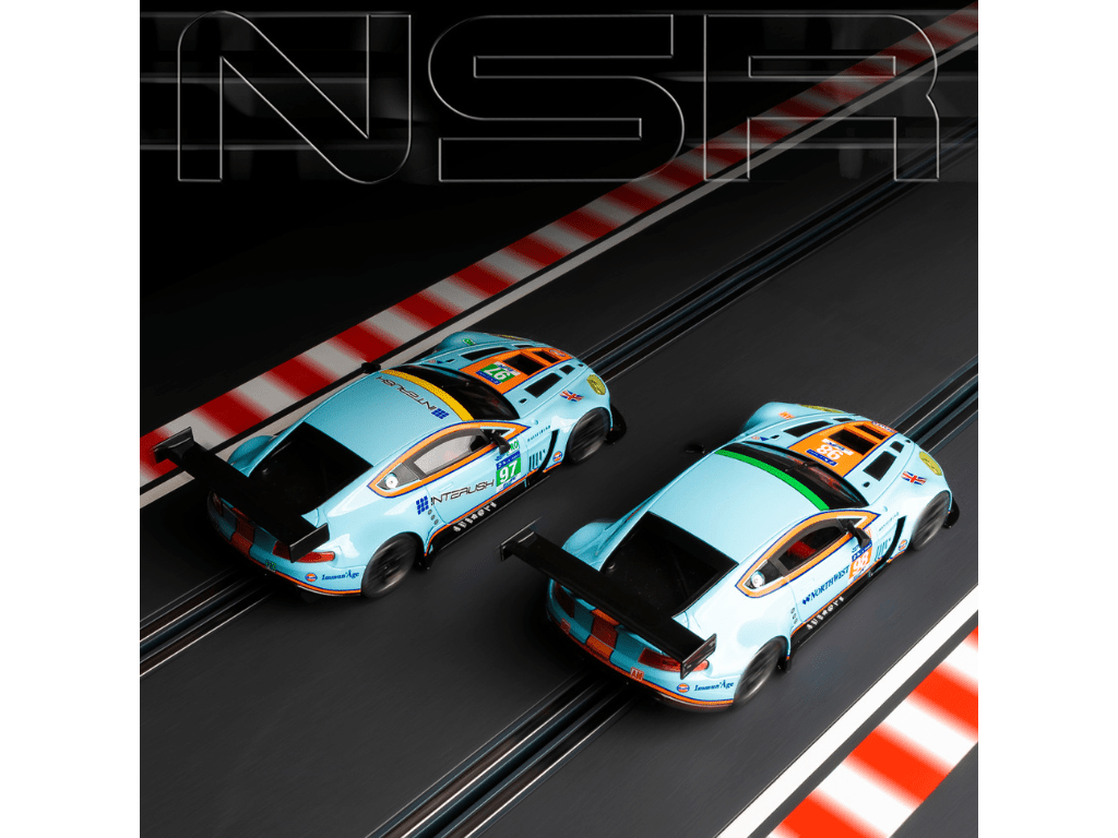NSR | Aston Martin V8 Vantage GTE | 98 Gulf AMR | 0501AW | 1/32 Slot Car