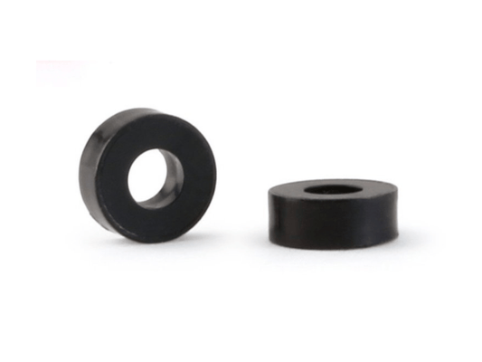 NSR | Axle Spacers - Plastic | 2mm - 3/32” Axle | x10 Pack | Black | 4858