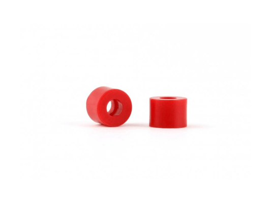 NSR | Axle Spacers - Plastic | 4mm - 3/32” Axle | x10 Pack | Red | 4854