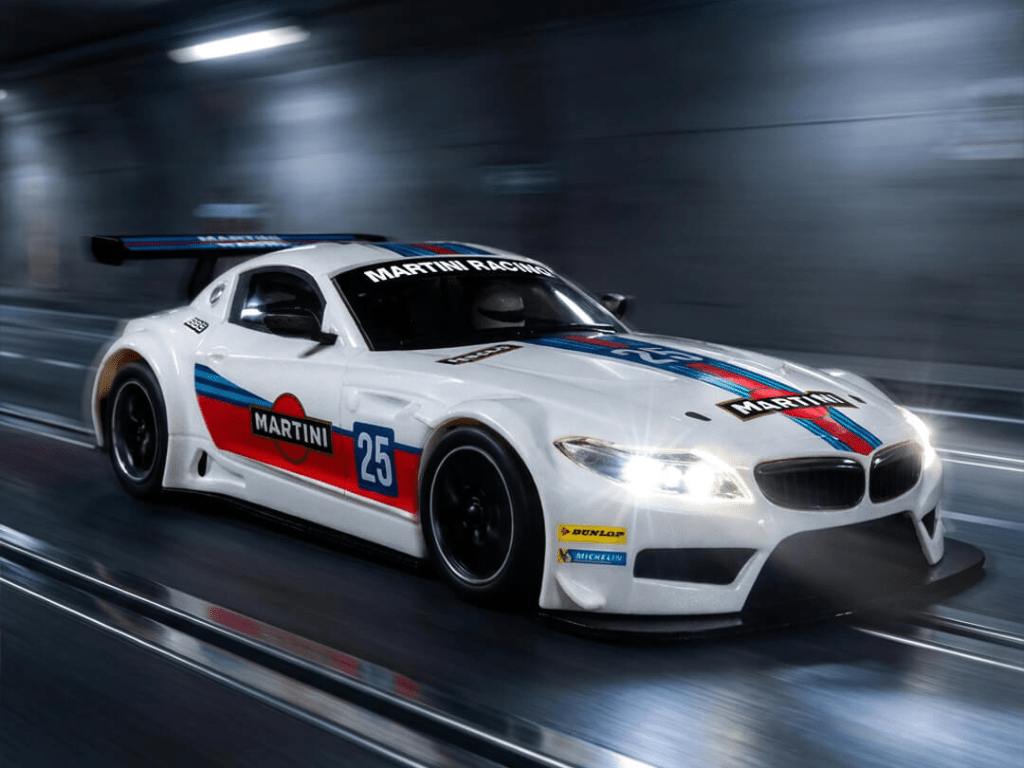 NSR | BMW Z4 GT3 | #25 Martini White | 0601AW | 1/32 Slot Car NSR | BMW Z4 GT3 | #25 Martini White | 0601AW | 1/32 Slot Car