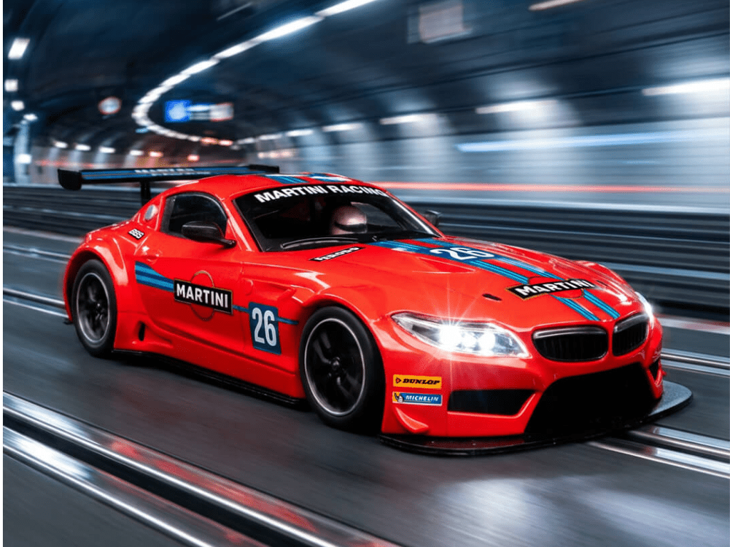 NSR | BMW Z4 GT3 | 26 Martini Red | 0602AW | 1/32 Slot Car