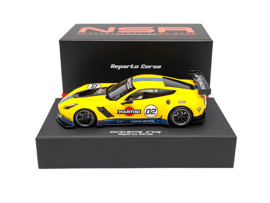 NSR | Chevrolet Corvette C7.R | 01 Martini Red | Reparto Corse | 0437RCW | 1/32 Slot Car
