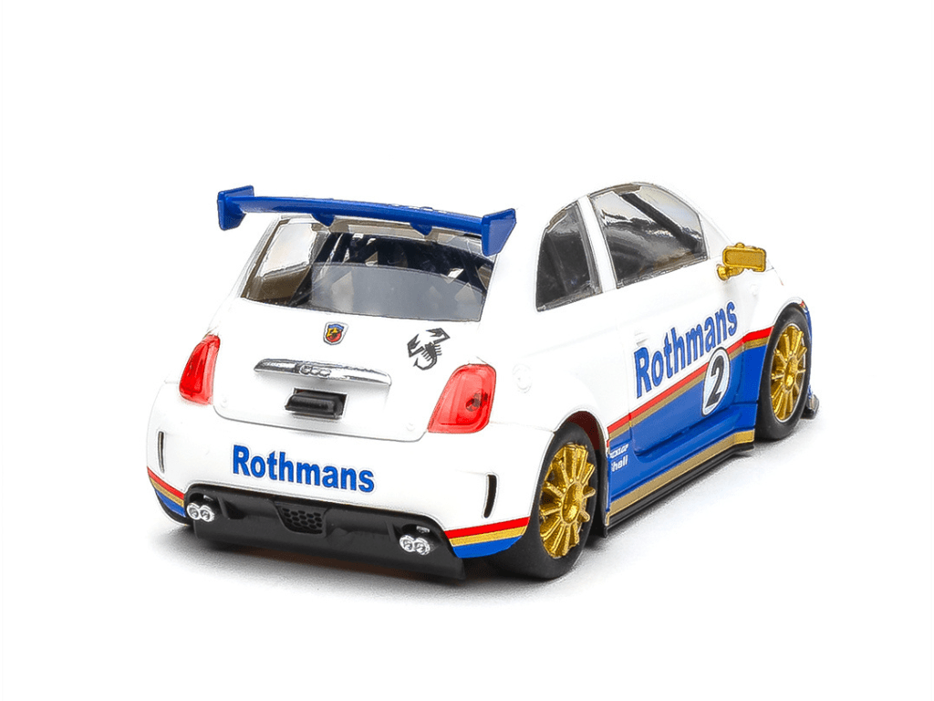 NSR | Fiat 500 Abarth | 2 Rothmans | 0608SW | 1/32 Slot Car