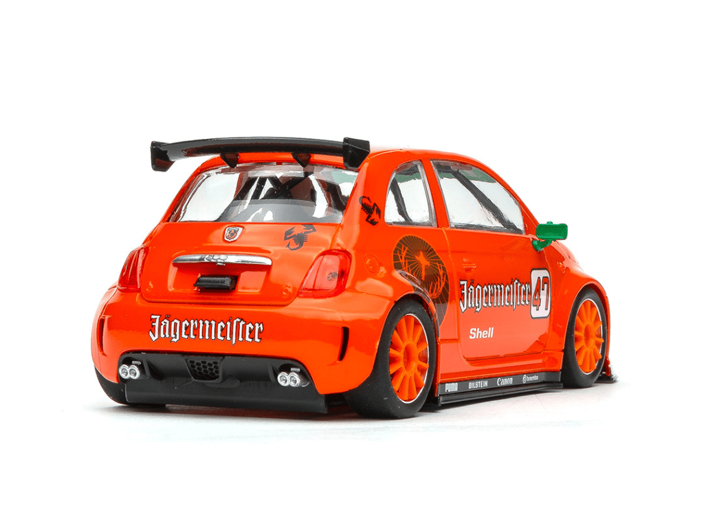 NSR | Fiat 500 Abarth | 47 Jägermeister | 0547SW | 1/32 Slot Car