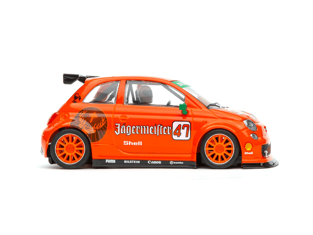 NSR | Fiat 500 Abarth | 47 Jägermeister | 0547SW | 1/32 Slot Car