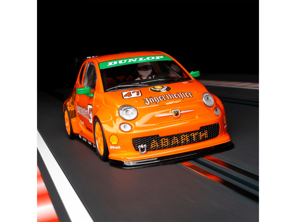 NSR | Fiat 500 Abarth | 47 Jägermeister | 0547SW | 1/32 Slot Car