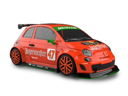 NSR | Fiat 500 Abarth | #47 Jägermeister | PRE - ORDER - 0547SW