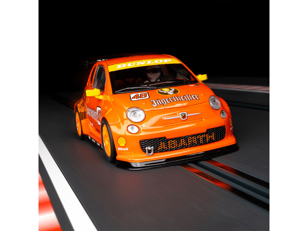 NSR | Fiat 500 Abarth | 48 Jägermeister | 0548SW | 1/32 Slot Car