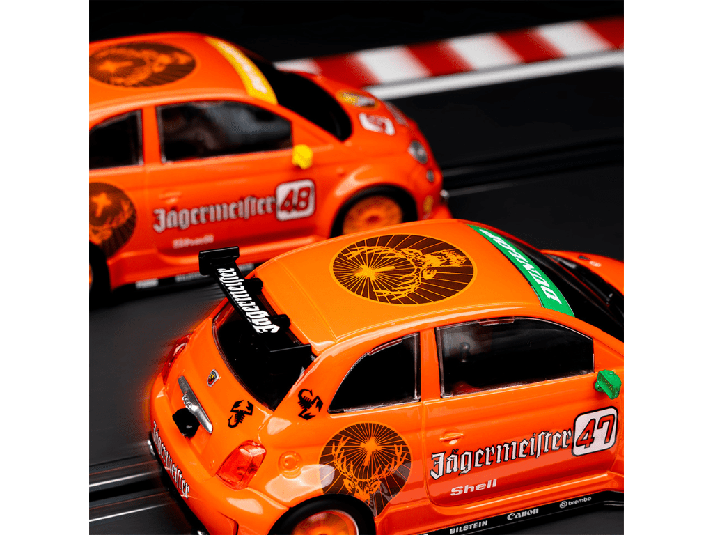 NSR | Fiat 500 Abarth | 48 Jägermeister | 0548SW | 1/32 Slot Car