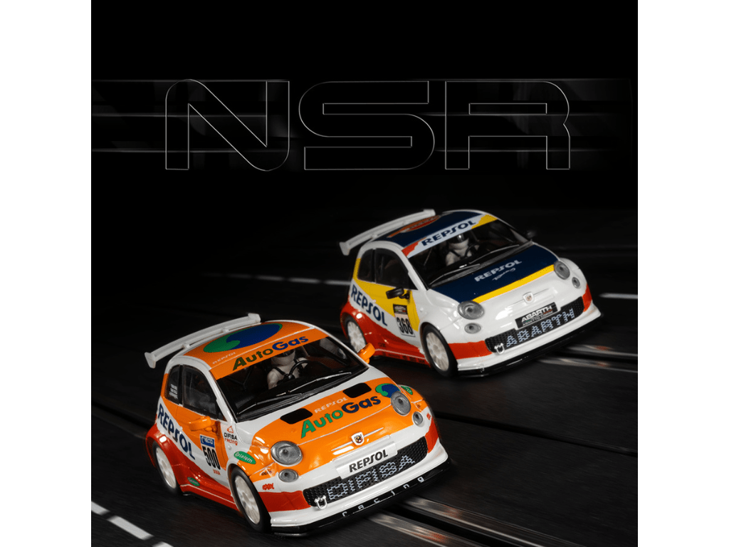 NSR | Fiat 500 Abarth | 500 Repsol | 0337SW | 1/32 Slot Car