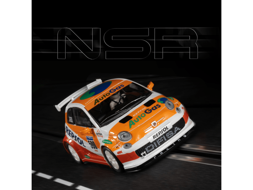 NSR | Fiat 500 Abarth | 500 Repsol | 0337SW | 1/32 Slot Car