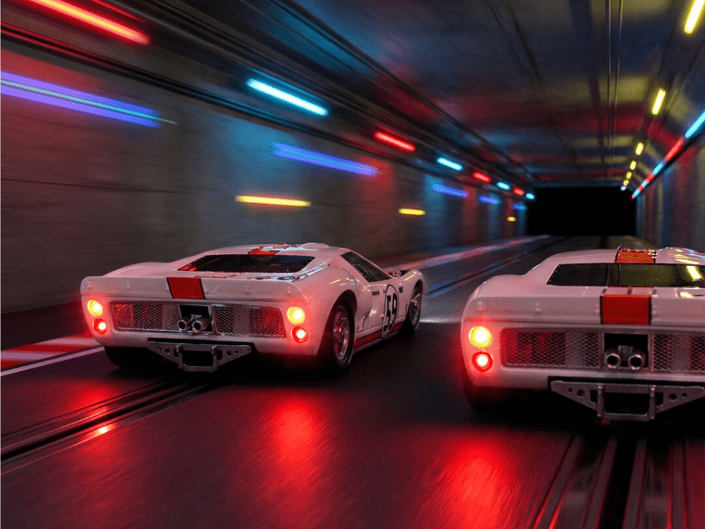 NSR | Ford GT40 Mk I | 59 Essex Wire | 0603SW | 1/32 Slot Car