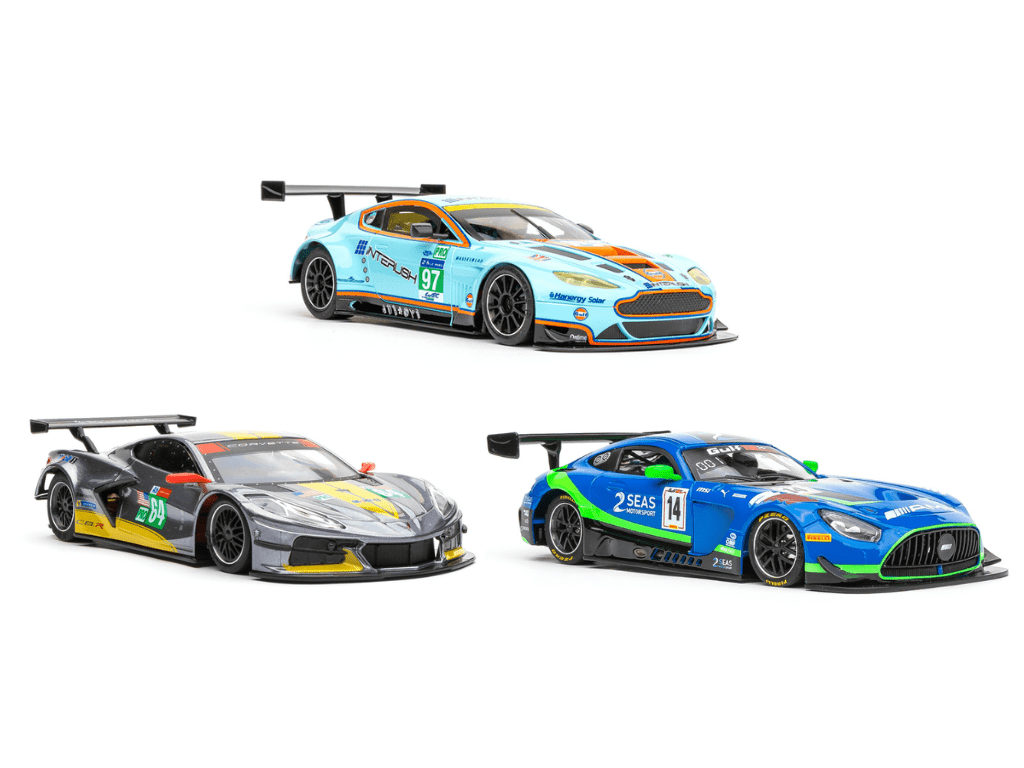 NSR | GT3 Race Cars - Sidewinder | Bundle 2 | 1/32 Slot Cars