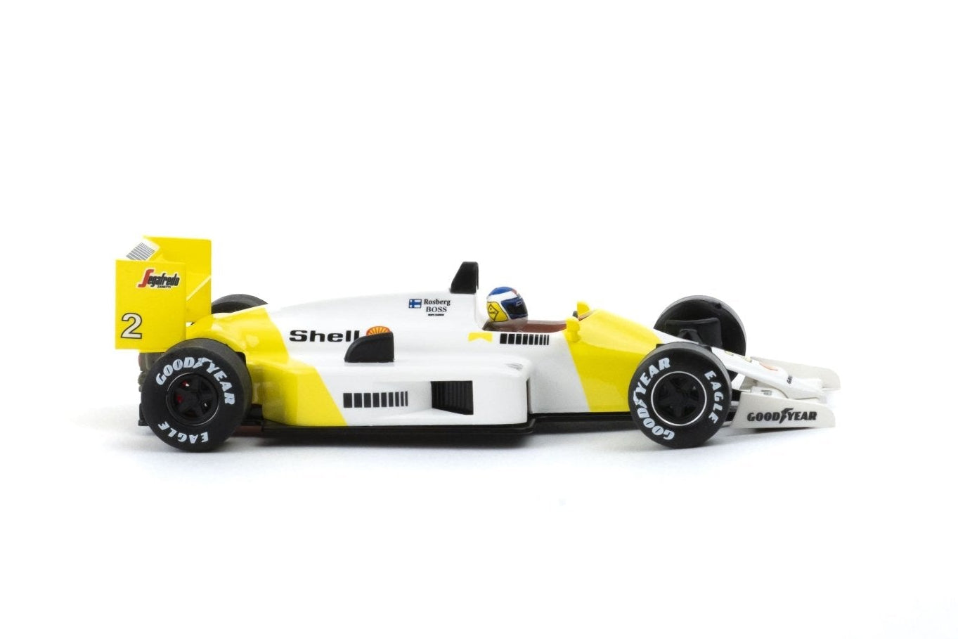 NSR | McLaren MP4/2C | 2 Keke Rosberg | Formula 86/89 | Historic Line | HL10 | 1/32 Slot Car