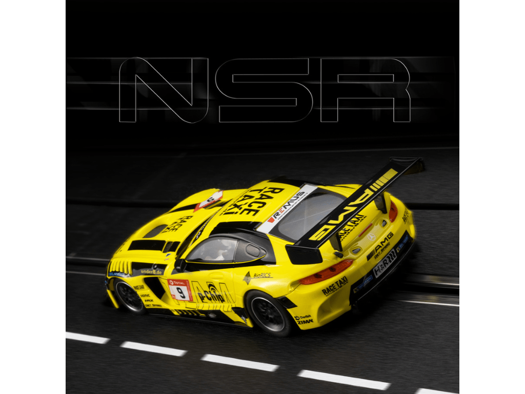 NSR | Mercedes - AMG GT3 Evo | 9 Race Taxi | 0335AW | 1/32 Slot Car