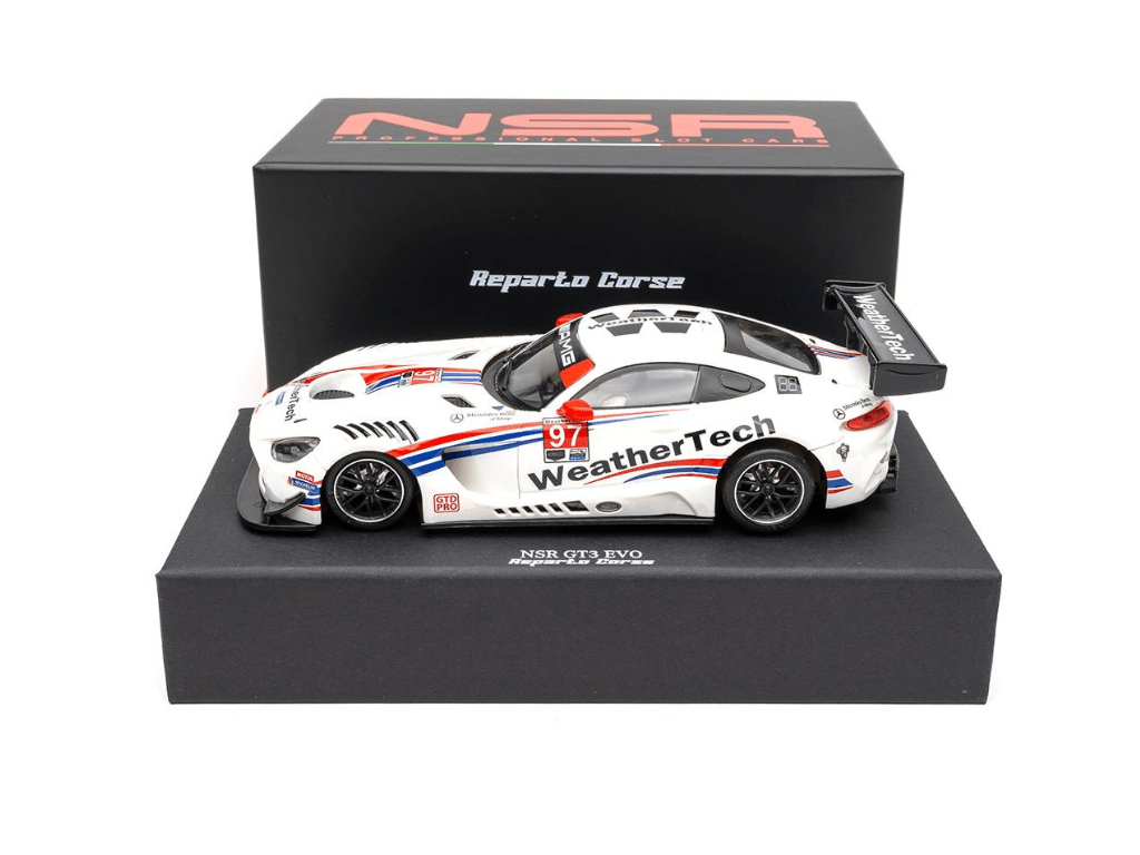 NSR | Mercedes - AMG GT3 Evo | 97 WeatherTech | Reparto Corse | 0430RCW | 1/32 Slot Car