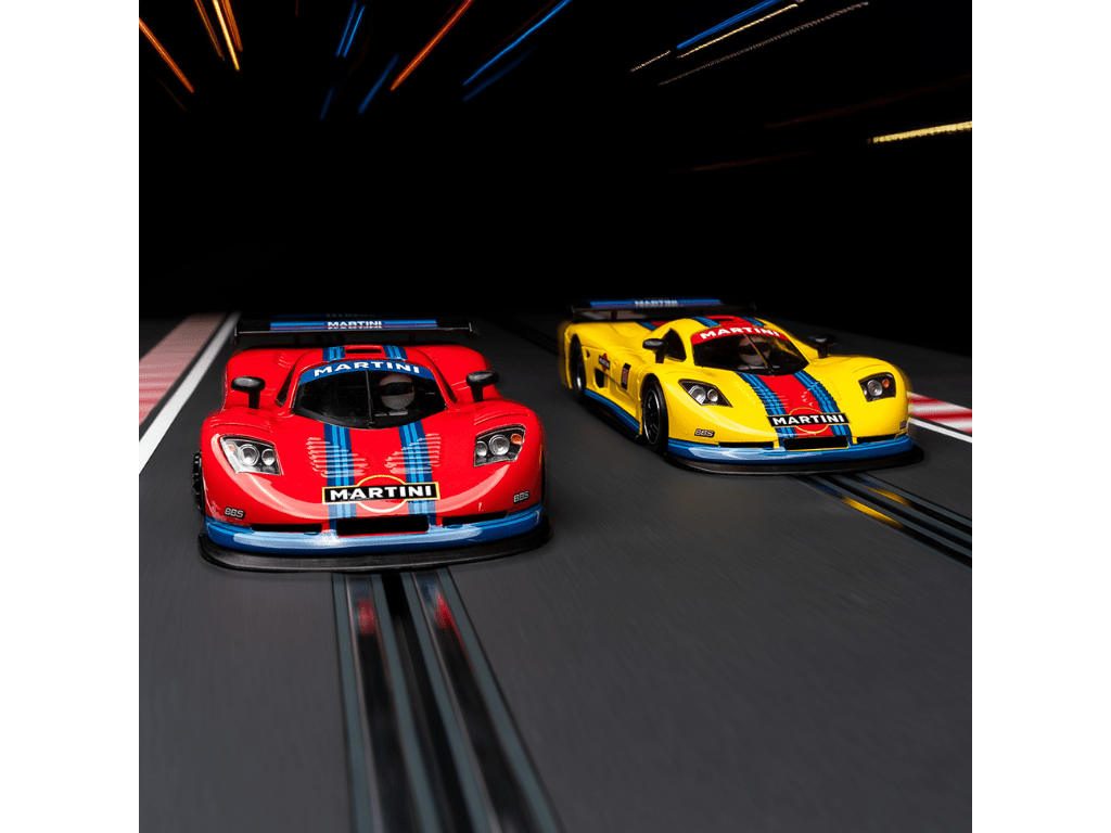 NSR | Mosler MT900R | 58 Martini Red | 0558SW5 | 1/32 Slot Car