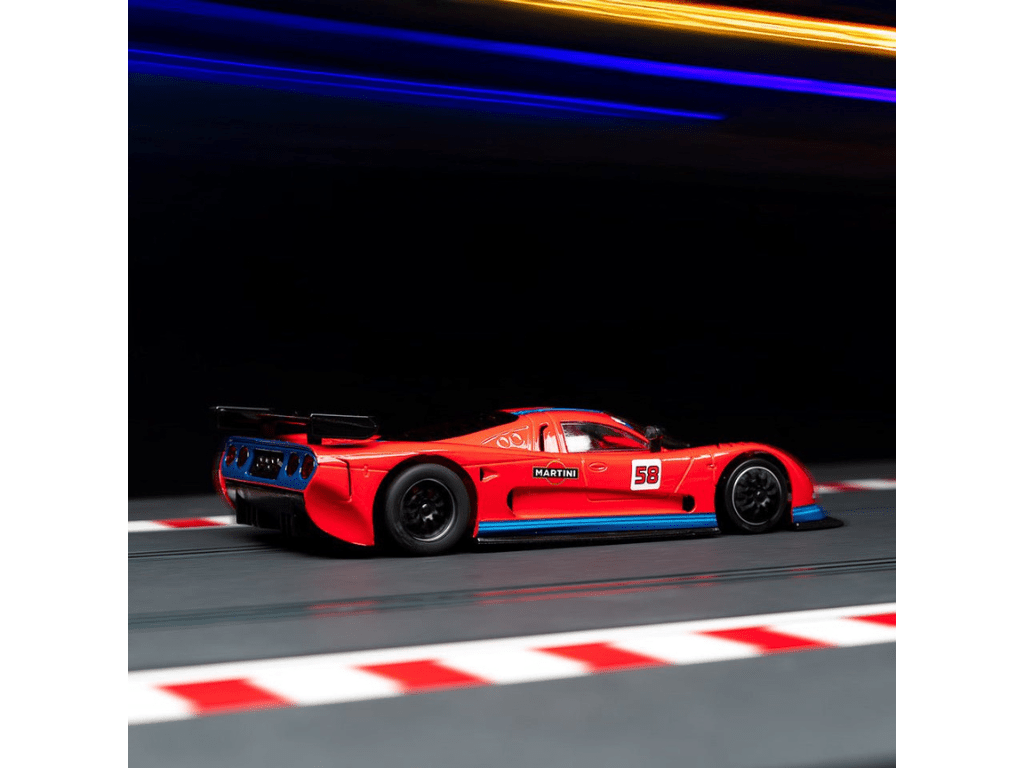 NSR | Mosler MT900R | 58 Martini Red | 0558SW5 | 1/32 Slot Car
