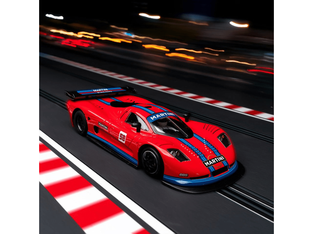 NSR | Mosler MT900R | 58 Martini Red | 0558SW5 | 1/32 Slot Car