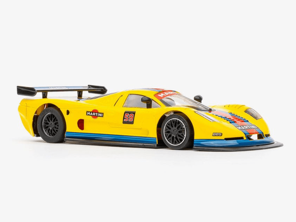 NSR | Mosler MT900R | 59 Martini Yellow | 0559SW5 | 1/32 Slot Car
