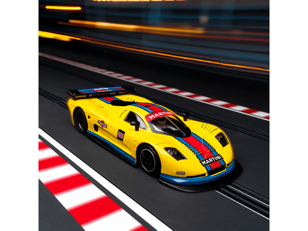 NSR | Mosler MT900R | 59 Martini Yellow | 0559SW5 | 1/32 Slot Car