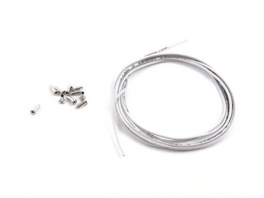 NSR | Motor Lead Wire - Ultra High Flexibility Silicone Cable | 1m Roll | Includes Brass Eyelets x10 Pack | 4824