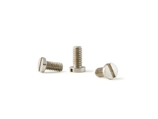 NSR | Motor Mounting Screws | Short Can FC - 130 | Flat / Slotted Head | x10 Pack | 4856
