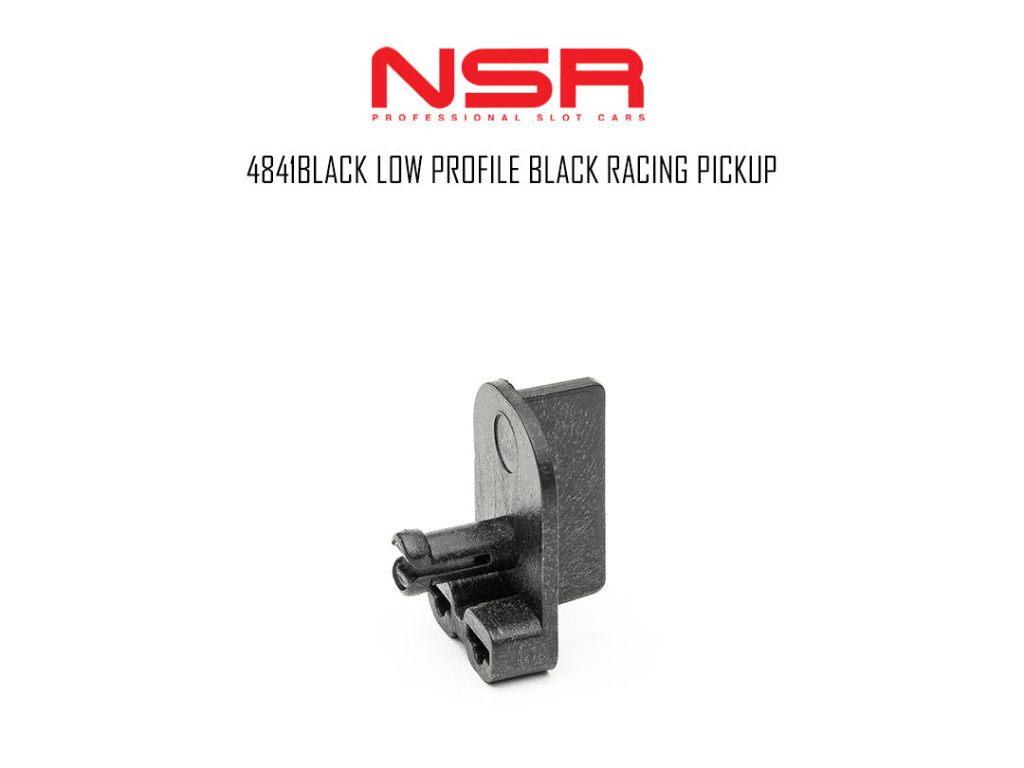 NSR | Pick Up Guide | Racing - Standard Blade | Press Fit | 4841 BLACK | 1/32 Slot Car Parts