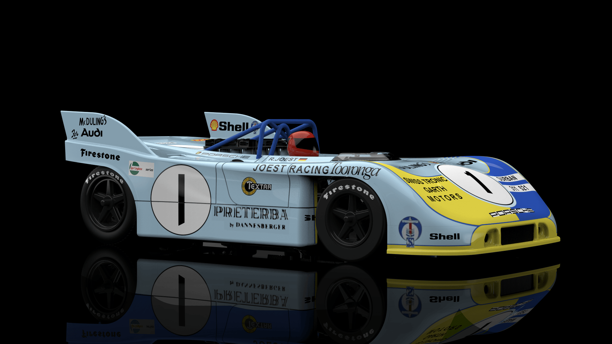 NSR | Porsche 908/3 Spyder | 1 Joest Racing | 0610SW | 1/32 Slot Car