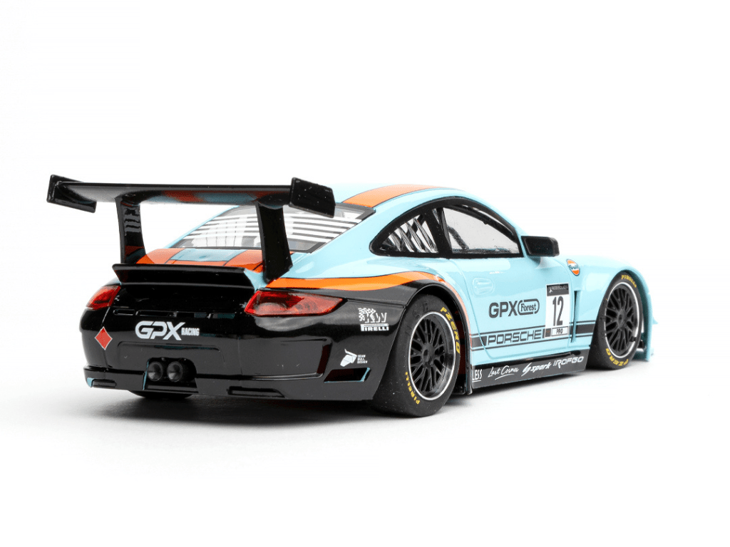 NSR | Porsche 911 GT3 R | 12 Gulf GPX Racing | 0422AW | 1/32 Slot Car