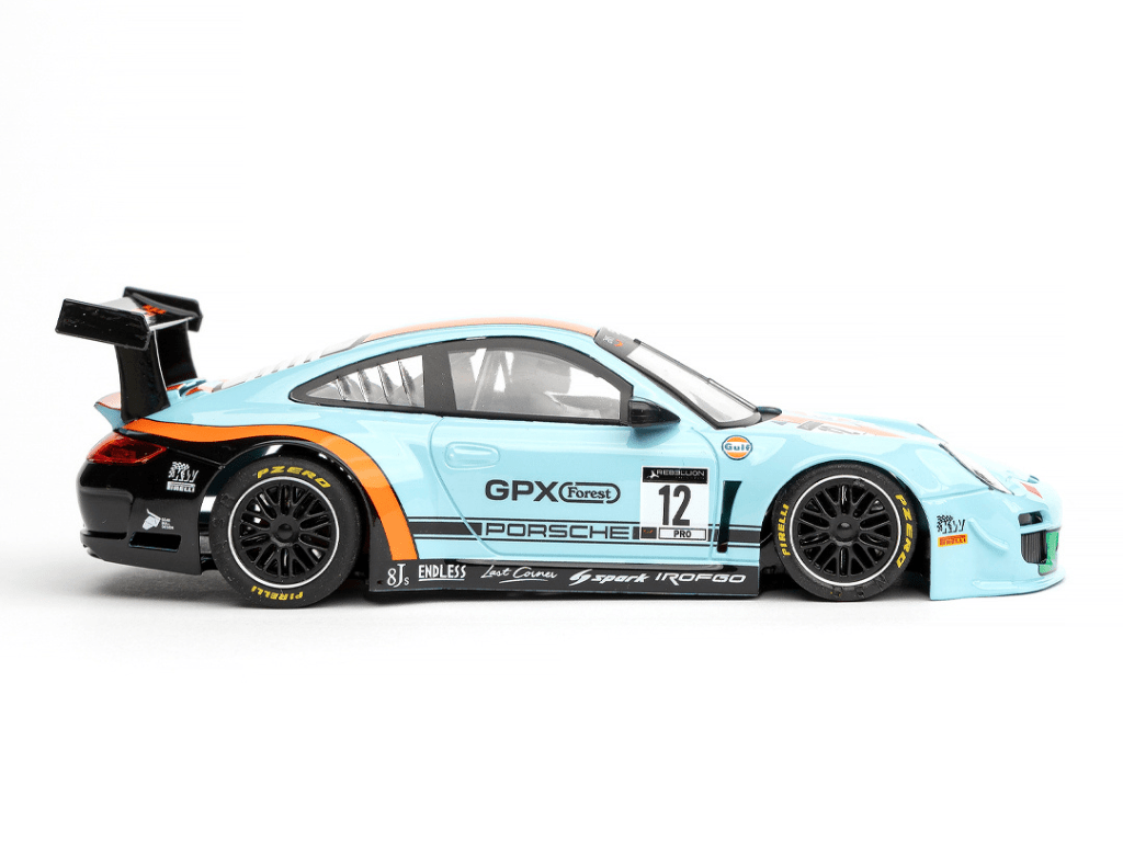 NSR | Porsche 911 GT3 R | 12 Gulf GPX Racing | 0422AW | 1/32 Slot Car