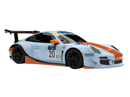NSR | Porsche 911 GT3 R | 20 Gulf Racing UK | 0617SW | 1/32 Slot Car