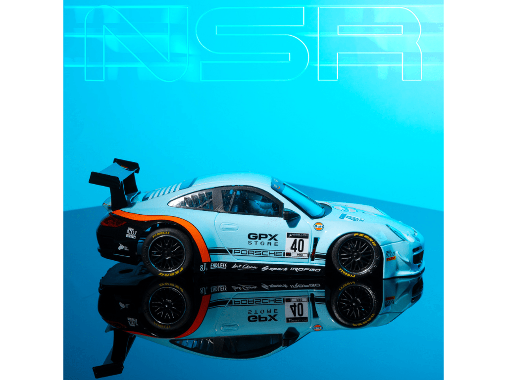 NSR | Porsche 911 GT3 R | 40 Gulf GPX | 0423SW | 1/32 Slot Car