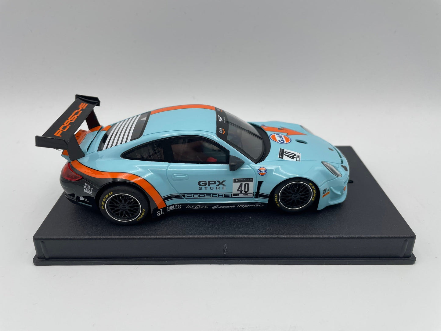 NSR | Porsche 911 GT3 R | 40 Gulf GPX Racing | 0423AW | 1/32 Slot Car