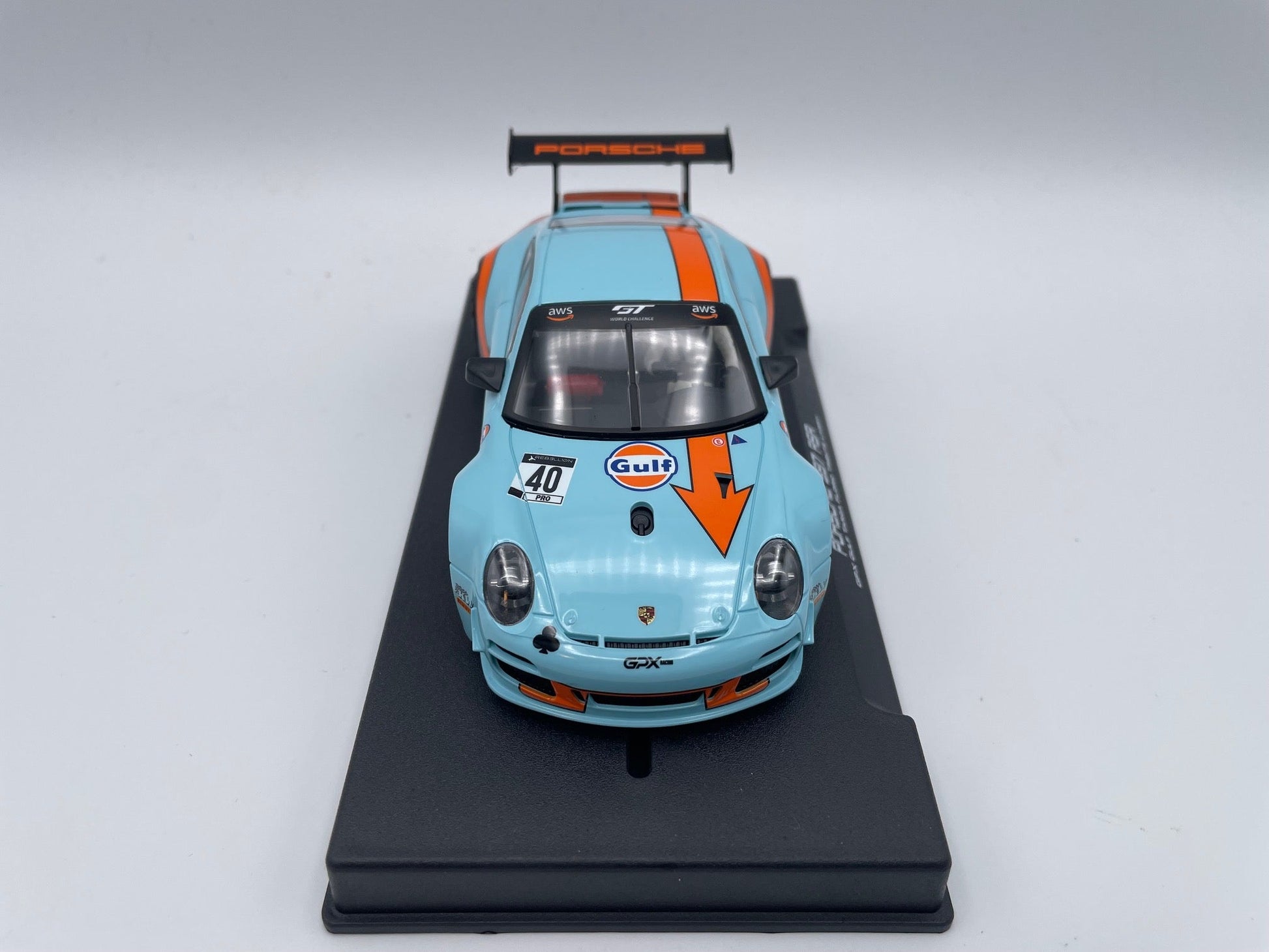 NSR | Porsche 911 GT3 R | 40 Gulf GPX Racing | 0423AW | 1/32 Slot Car