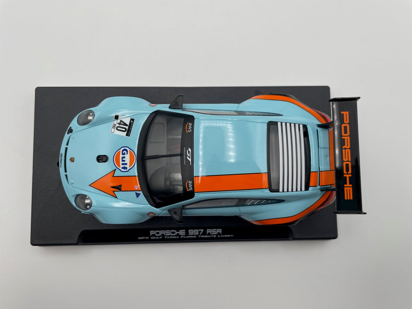 NSR | Porsche 911 GT3 R | 40 Gulf GPX Racing | 0423AW | 1/32 Slot Car