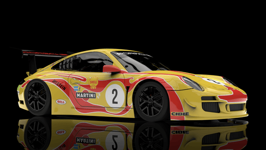 NSR | Porsche 911 GT3 R (997) | 2 Yellow Hippie | 0637AW | 1/32 Slot Car