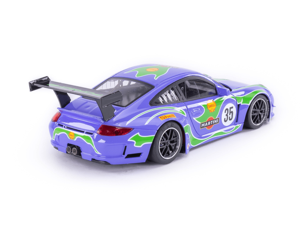 NSR | Porsche 911 GT3 R (997) | 35 Purple Hippie | 0636AW | 1/32 Slot Car