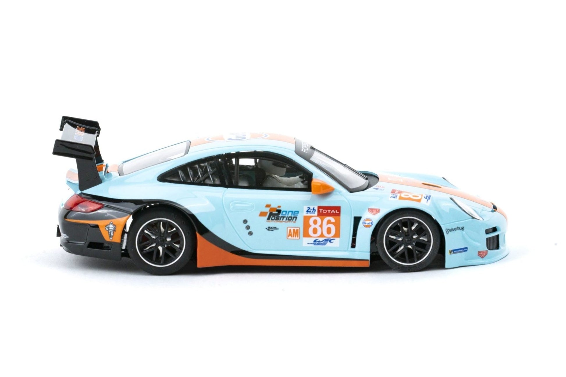 NSR | Porsche 911 RSR | 86 Gulf Racing | 0618AW | 1/32 Slot Car