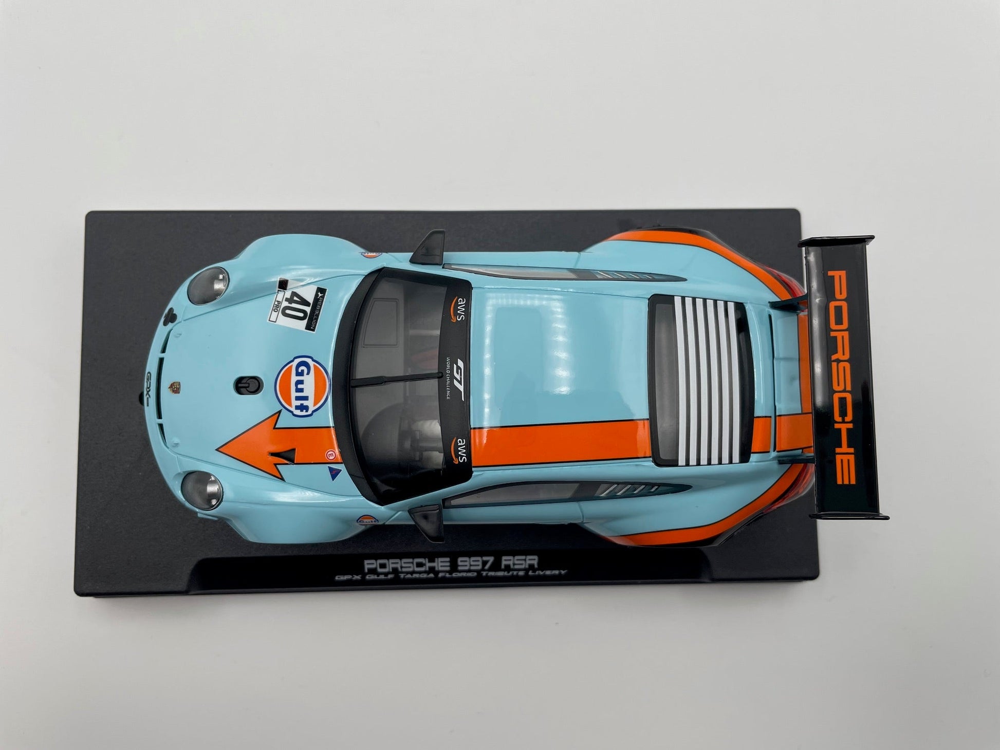 NSR - Porsche 997 GT3 R - #40 Gulf GPX - Targa Florio Tribute - 0423AW Anglewinder