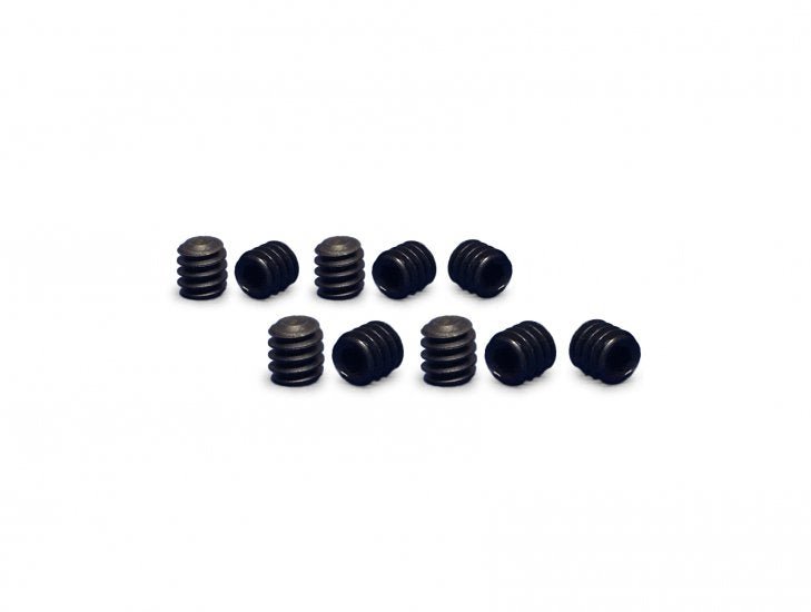NSR | Set Screws - 0.064" | Gears & Wheels - 3mm Axles | x10 Pack | 4809