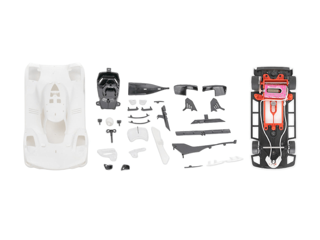 NSR | Slot Car Kit | Ferrari 499P | White | 0640 | 1/32 Slot Car Parts