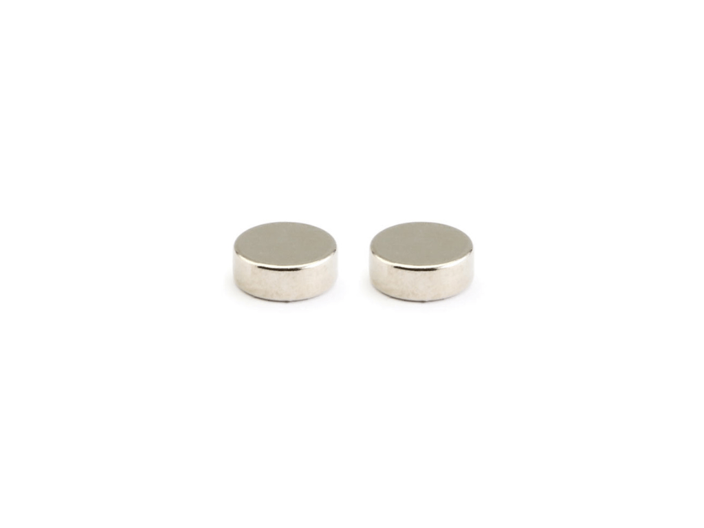 NSR - Standard Neodymium Round Magnet x2 Pack - 8x4mm - 4827