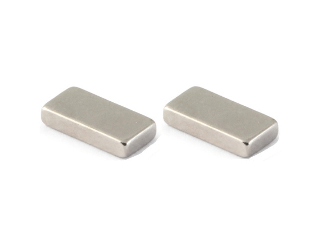 NSR - Super Neodymium Bar Magnet x2 Pack - Formula 86/89 - 5x10x2mm - 4870