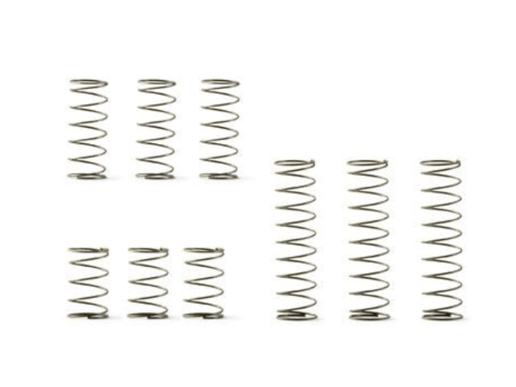 NSR | Suspension Springs | Formula 1 - Assorted Strength | x9 Pack | 1296