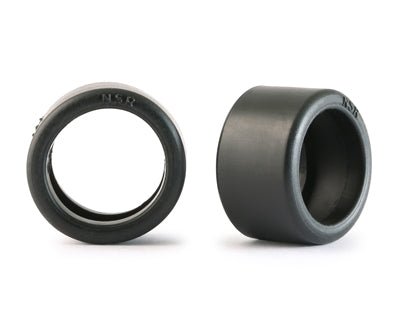 NSR | Tires - Rubber | Ready to Race | 19.5x11mm | 5260BLACK | 1/32 Slot Car Parts