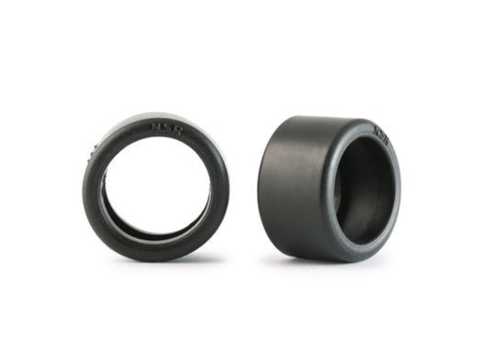 NSR | Tires - Rubber | Ready to Race | 19.5x11mm | 5260BLACK | 1/32 Slot Car Parts