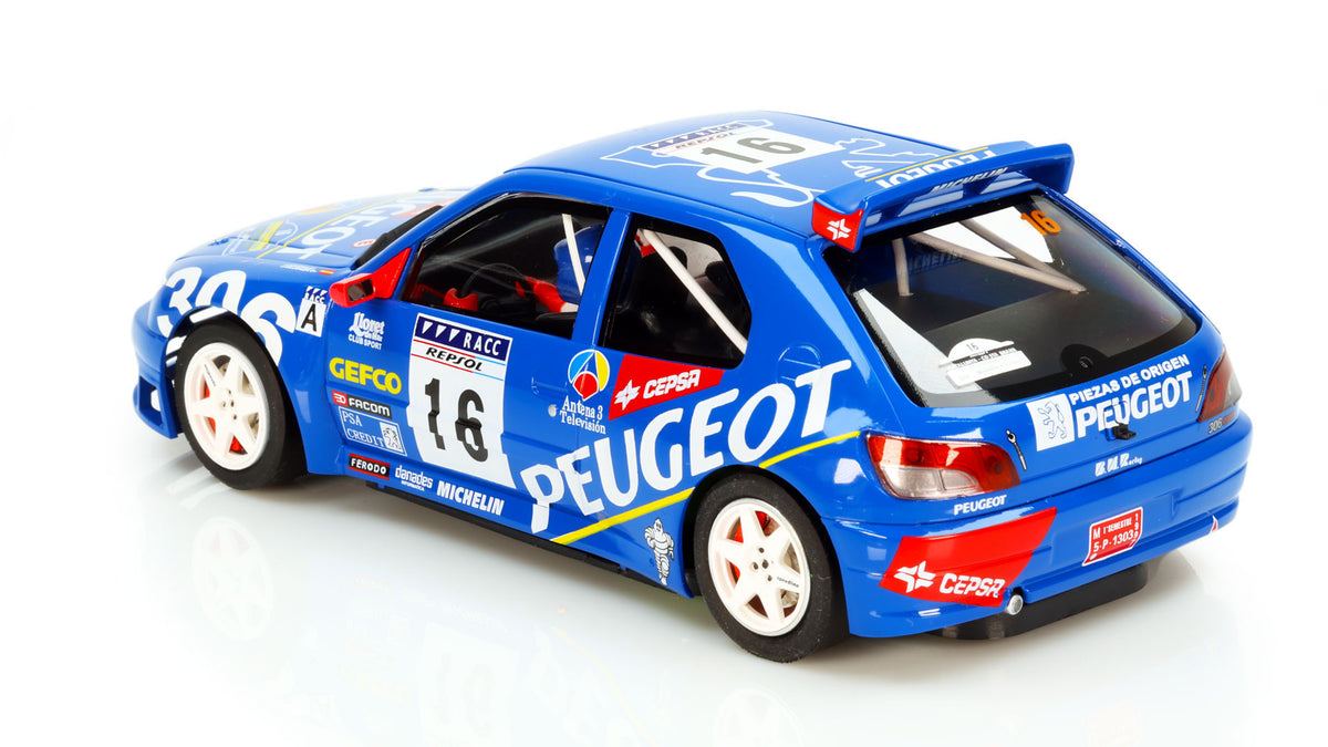 Avant Slot | Peugeot 306 Maxi | #16 Peugeot Sport España | 52806 | 1/32 Scale Slot Car