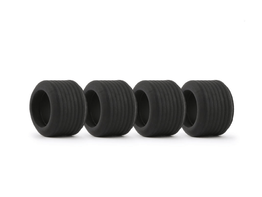 Policar | C1 Rubber Tires | 17.5x11.5mm - Treaded | x4 Pack | PPT1219C1