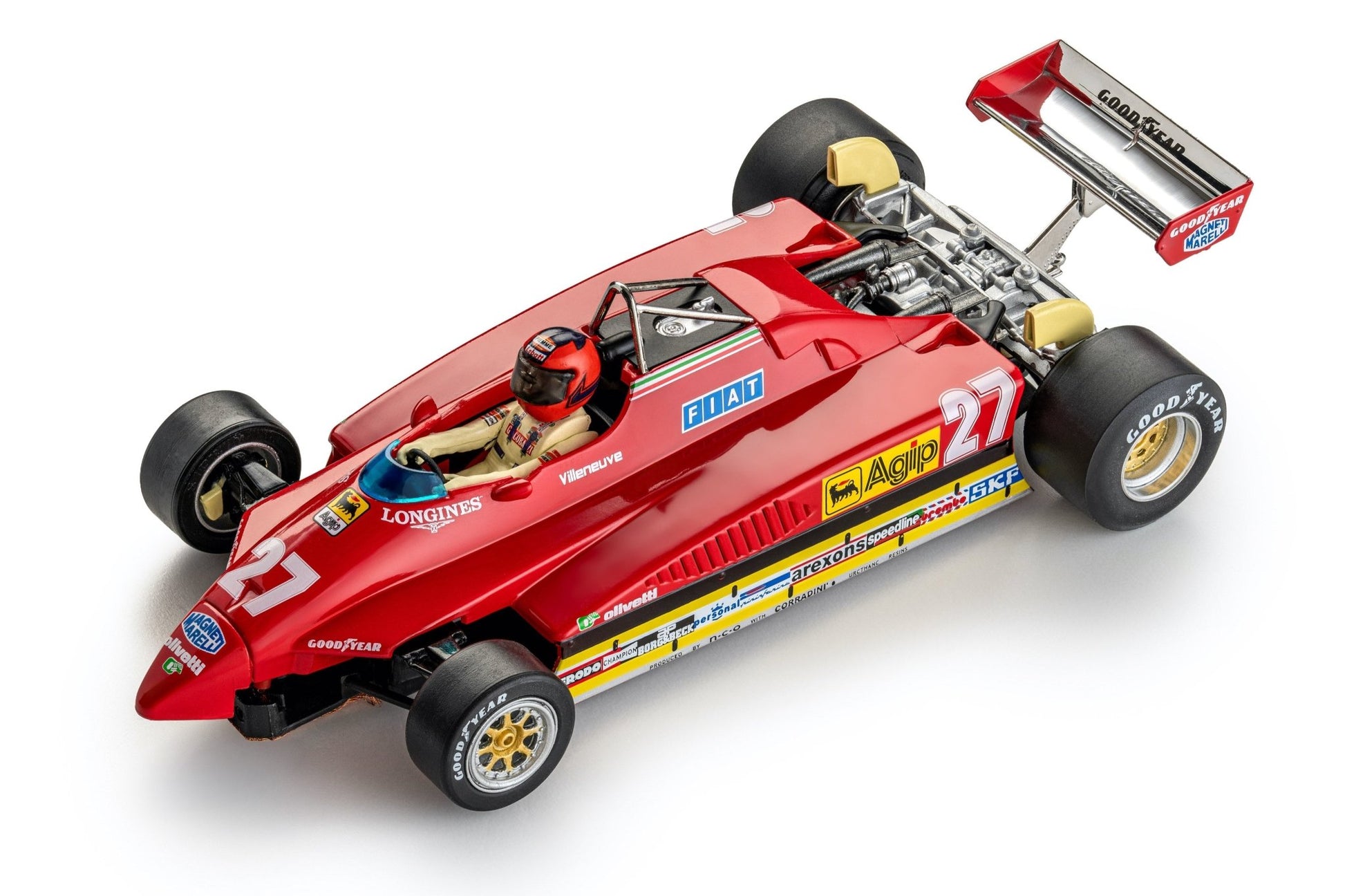 Policar | Ferrari 126C2 | 27 Gilles Villeneuve | PCAR09B-US | 1/32 Slot Car